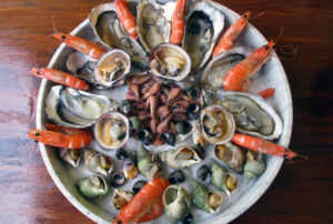 Plateau de fruits de mer Bretagne